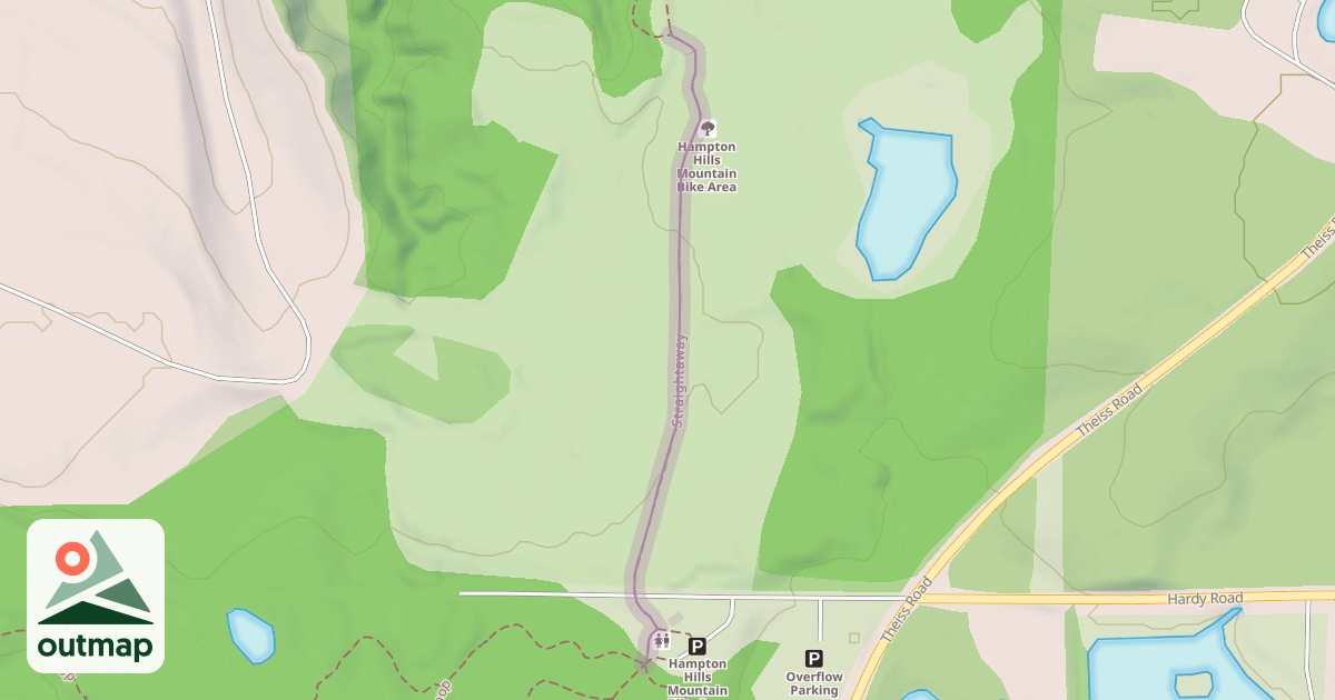 Map of Straightaway