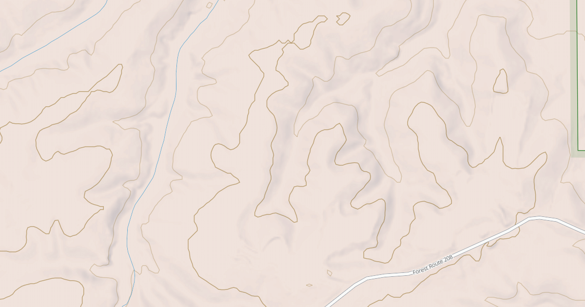 Map preview of USFS Motor Vehicle Use Map Roads {C2230380-2318-4E37-A4AB-E074757EA639}