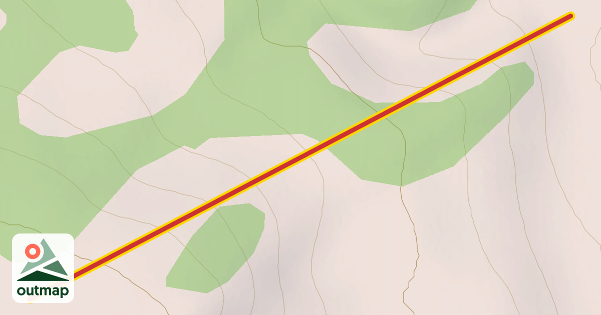 Map of T-Bar (Skyway)