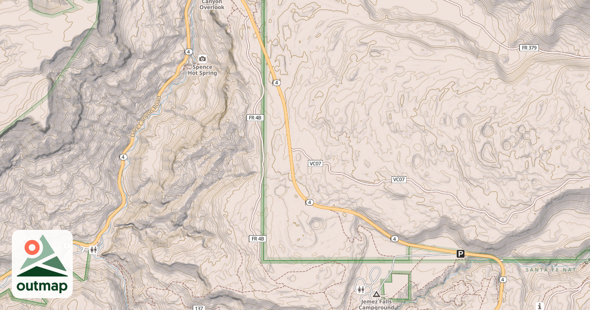 Map of USFS Motor Vehicle Use Map Roads {C4E2EAAF-7E7E-4D9B-95BB-7E6DEAD4877C}