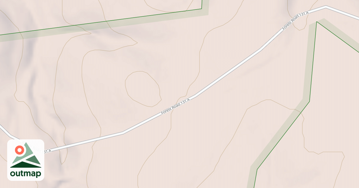 Map of USFS National Forest System Roads {5E361B81-E36B-4A3D-8B1C-3E4C3E59D79E}