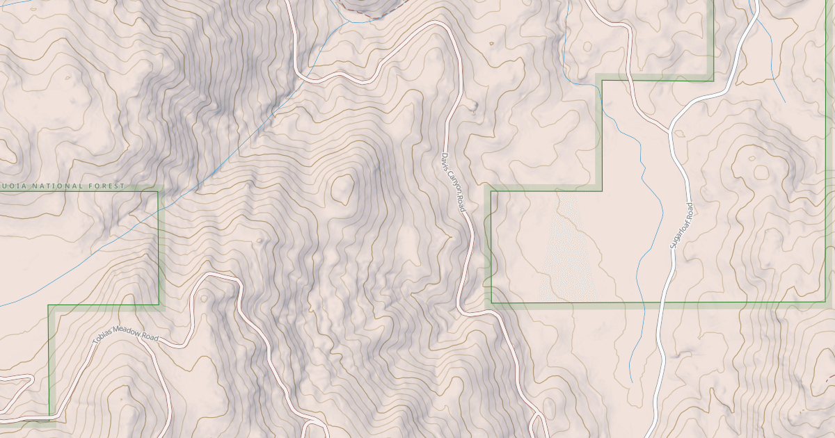 Map preview of DAVIS CANYON