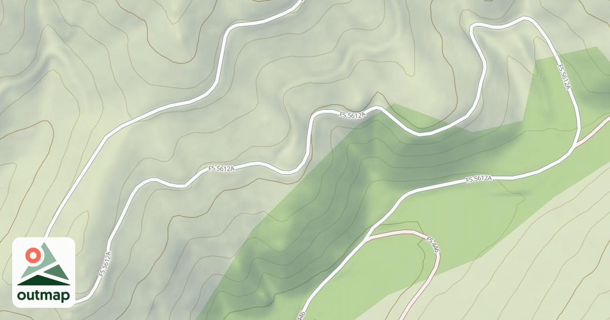 Map of (FDR) ROBBINS GULCH