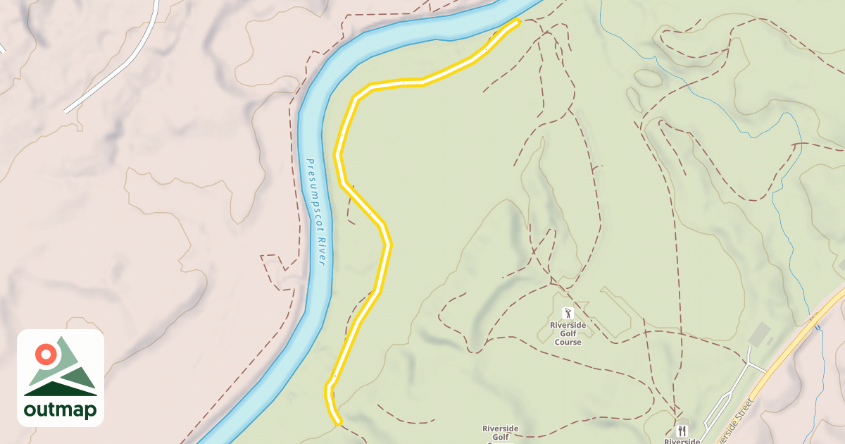 Map of Fox Run Loop