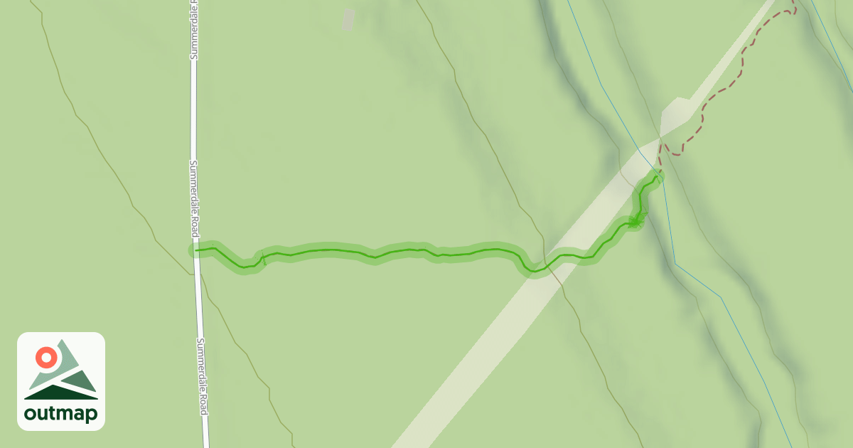 Map of Fred J. Cusimano Westside Overland Trail
