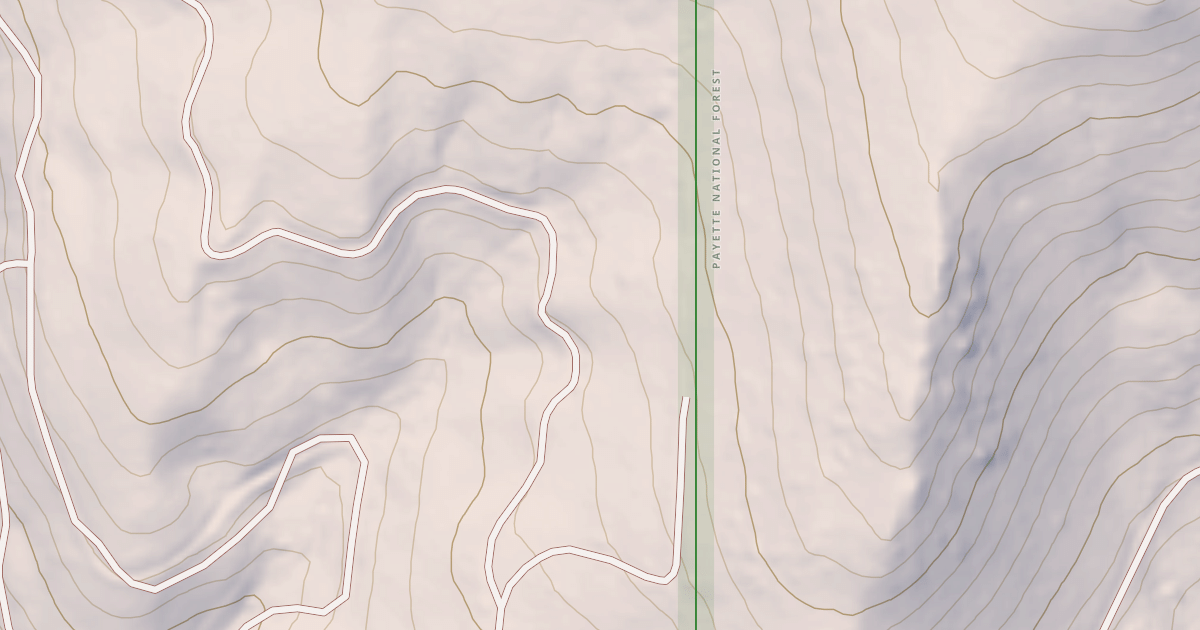 Map preview of CABIN SPUR