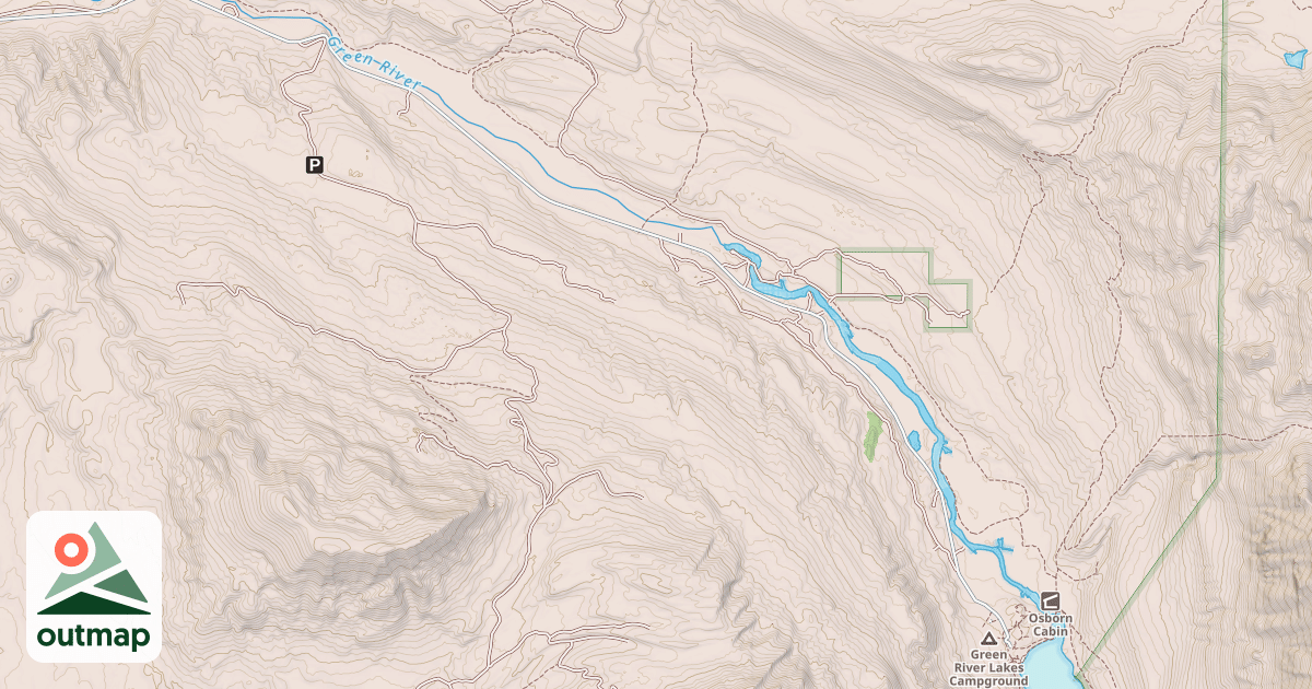 Map of GL SNOWMOBILE TRAIL