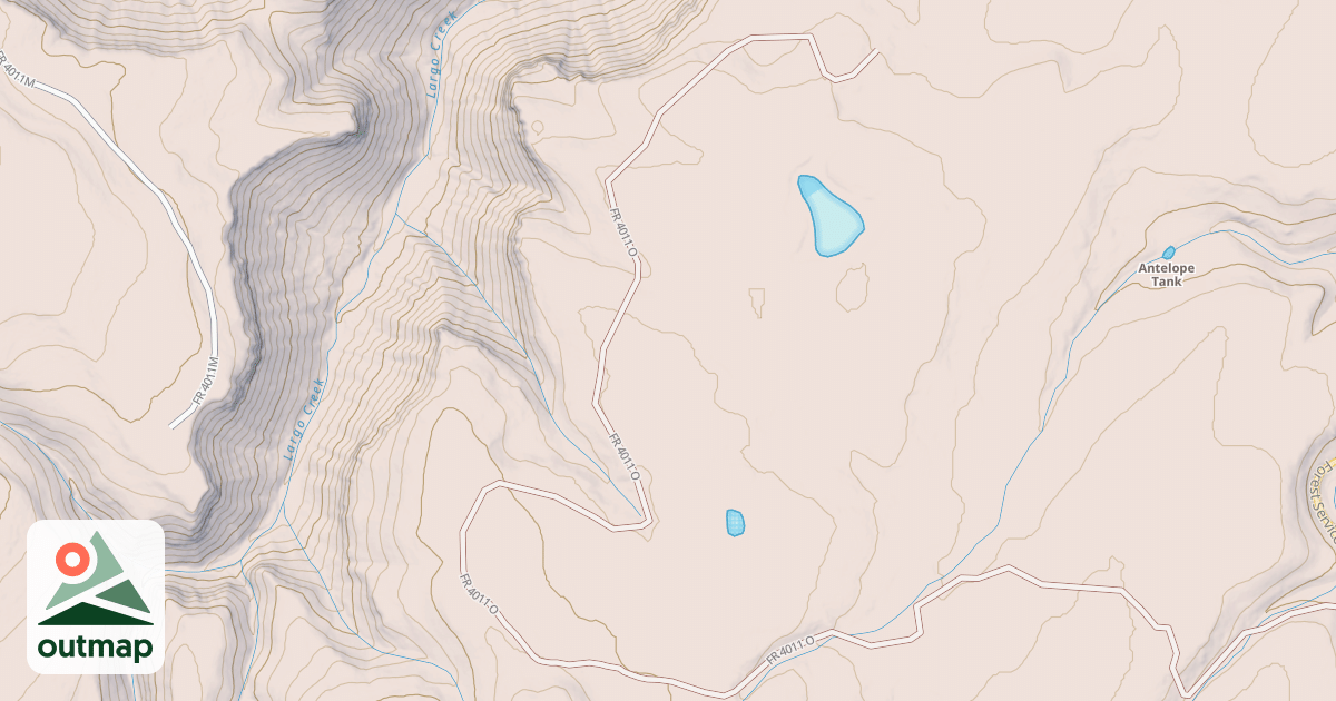 Map of 4011 O