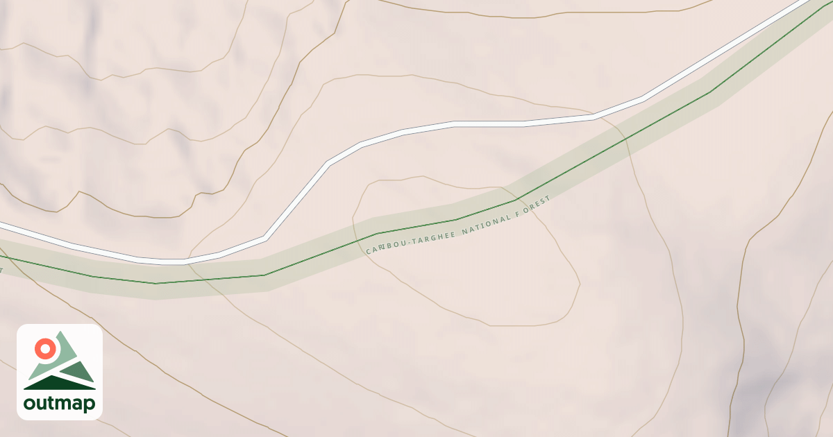 Map of ROUND TOP