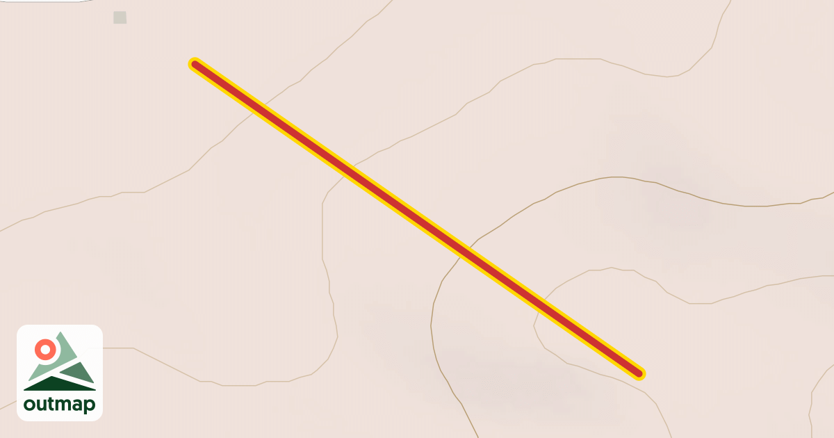 Map of Lower T-Bar