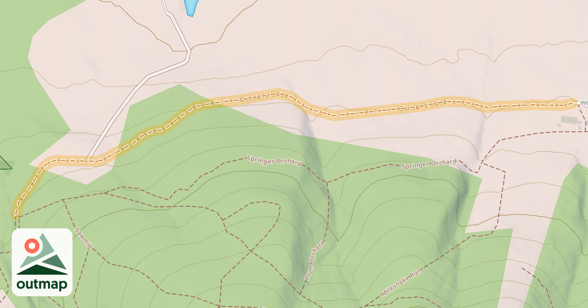 Map of Gandalfs Glade