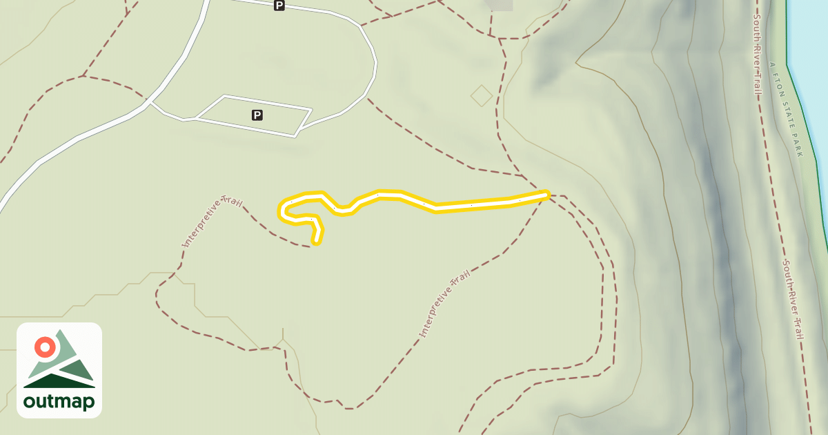 Map of Interpretive Trail