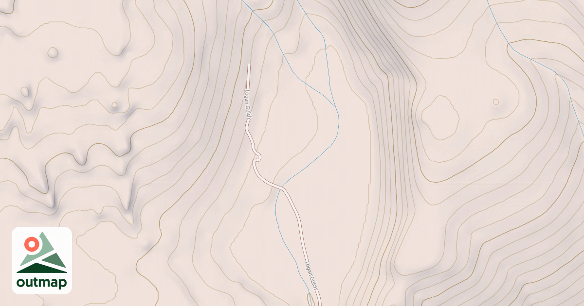 Map of EAST LOGAN