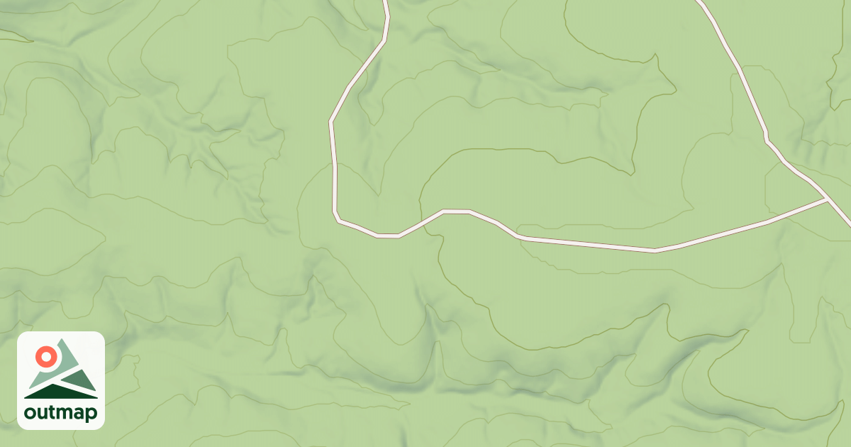 Map of VICTORY HOLLOW SPUR A