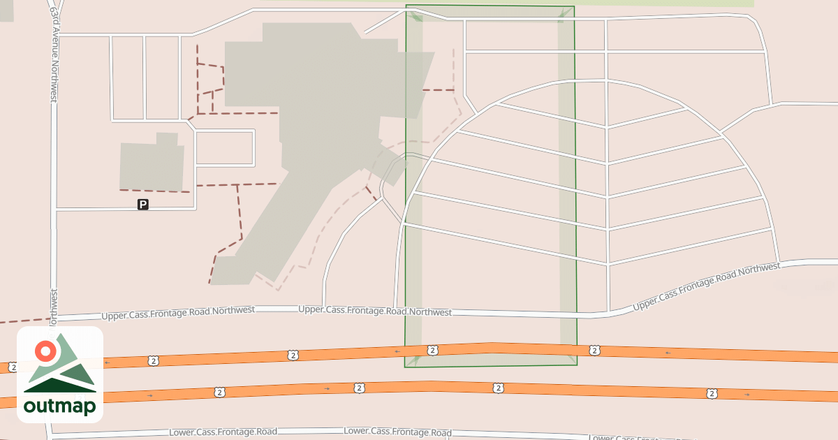 Map of CASS LAKE ADMIIN OFFICE