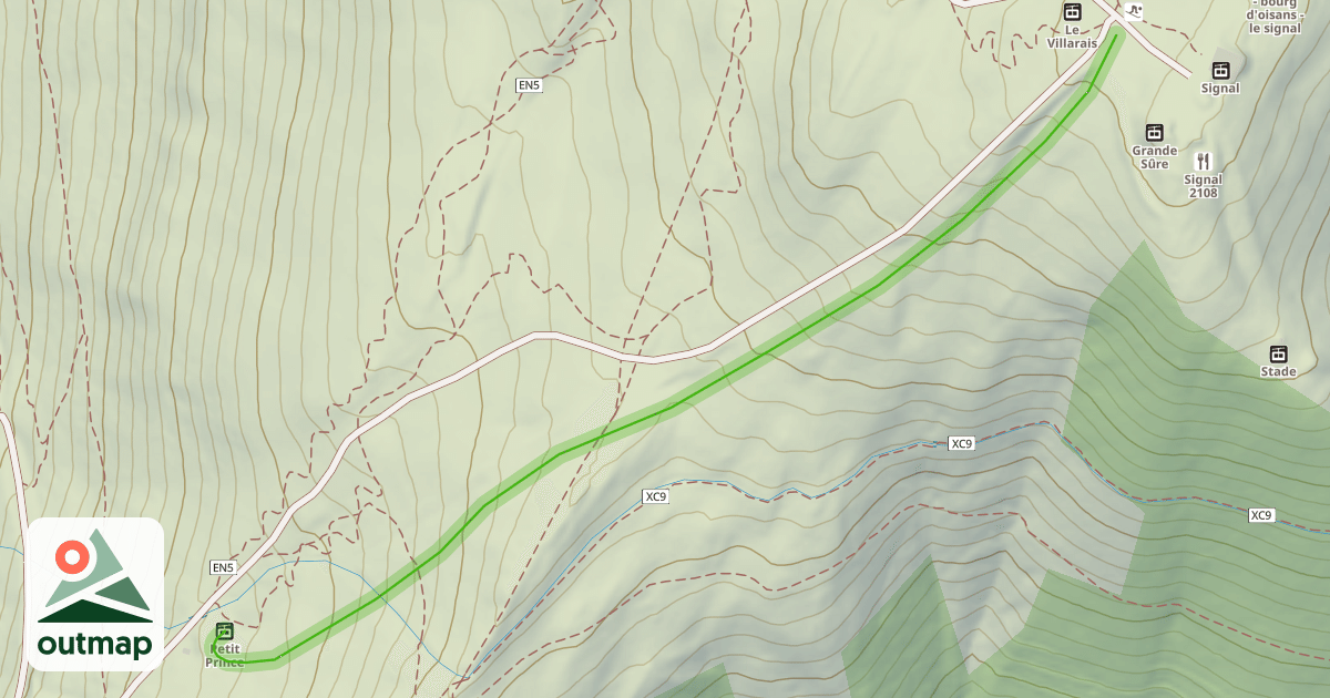 Map of Petit Prince