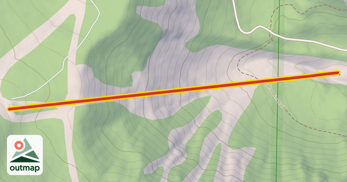 Map of Mott Canyon
