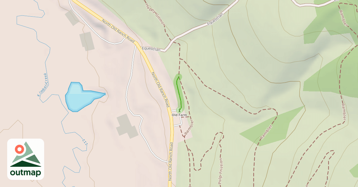 Map of Old Ranch Access