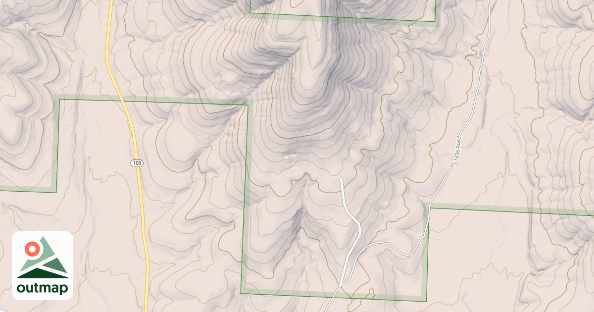 Map of USFS Motor Vehicle Use Map Roads {1C31624F-1002-4DC4-8F67-0BC9855CAB16}