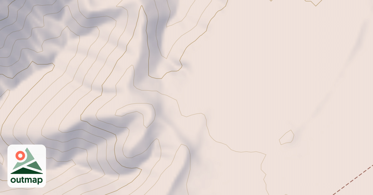 Map of Badlands Trail