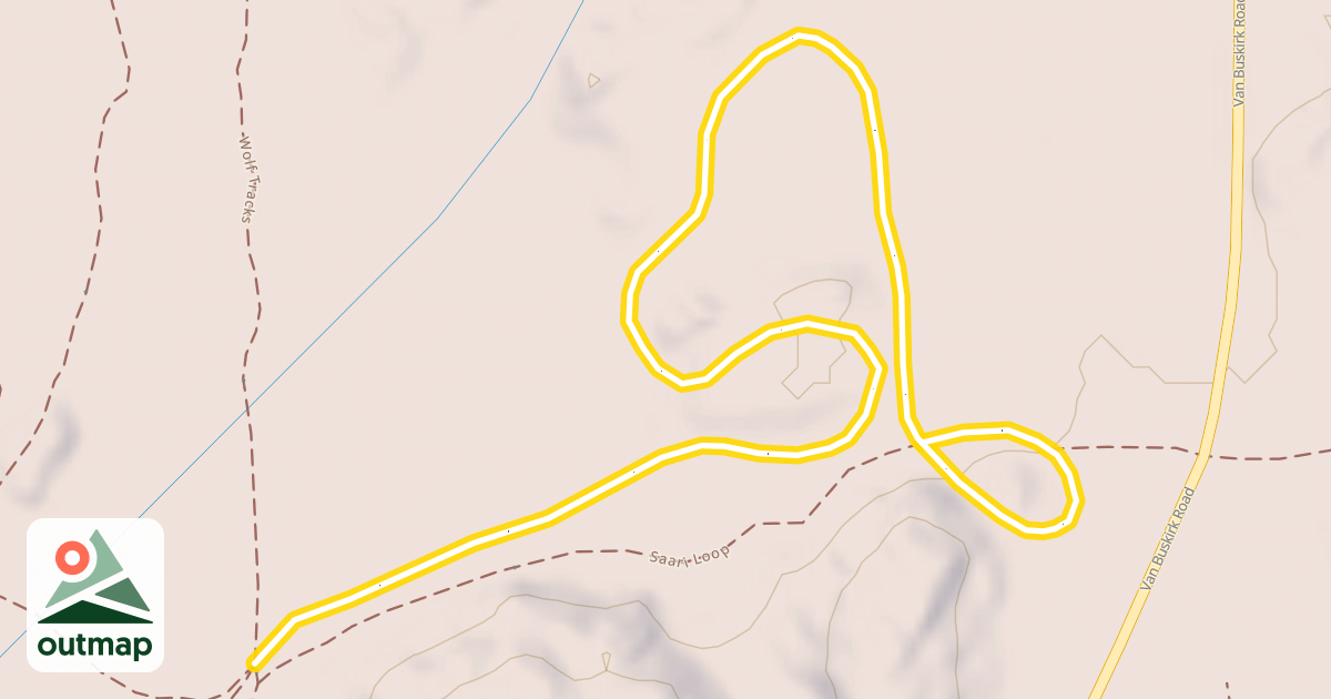 Map of Saari Loop