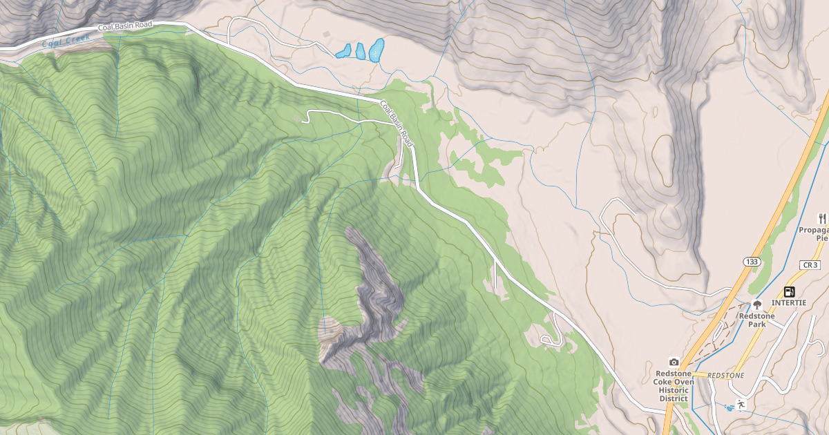 Map preview of COAL BASIN