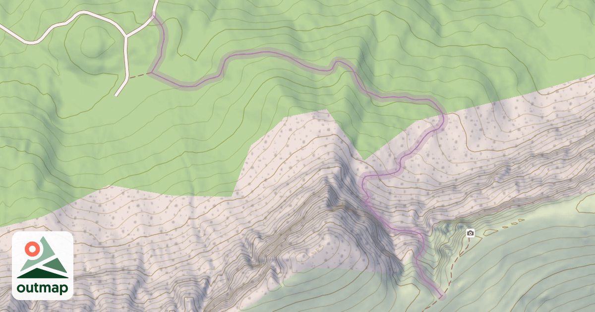 Map of Chemin du Col du Chasseur