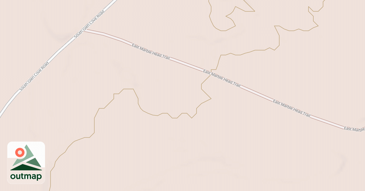 Map of Drummond Island Trail