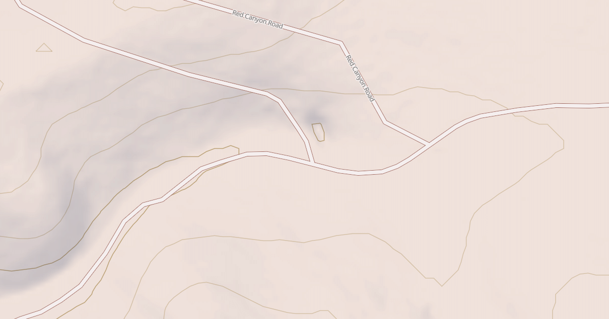 Map preview of RED PINE RIDGE ROAD