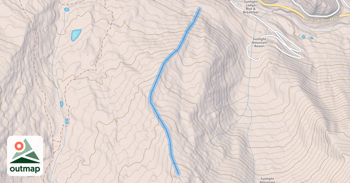 Map of Columbine