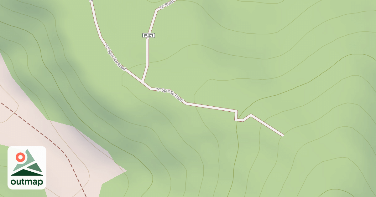 Map of "Y" SPUR SE