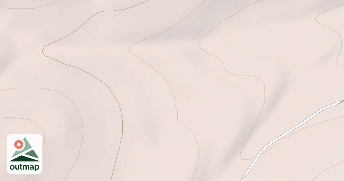 Map of SANDY WASH SPUR