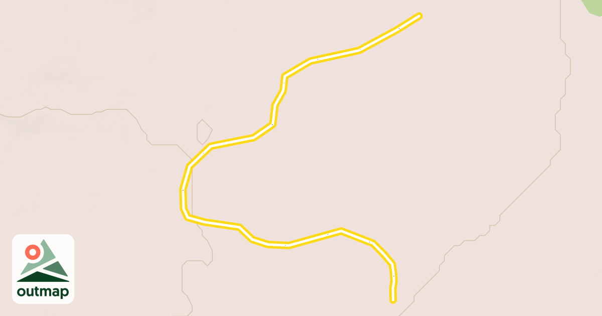 Map of Big Dipper Flats