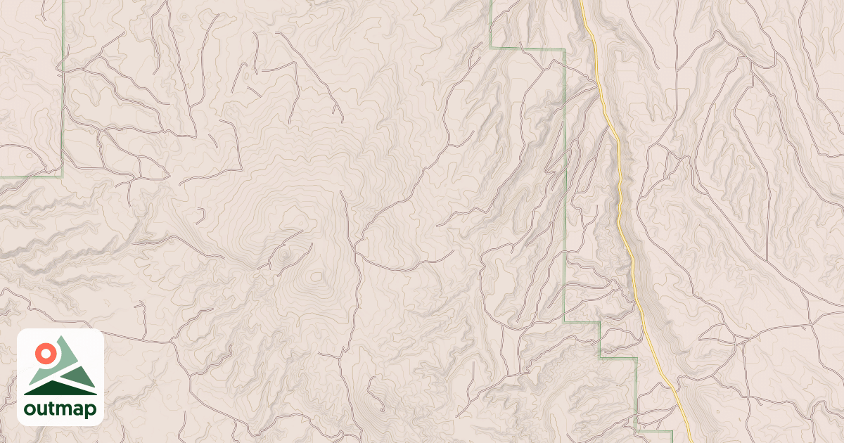 Map of HOMES CANYON MRS