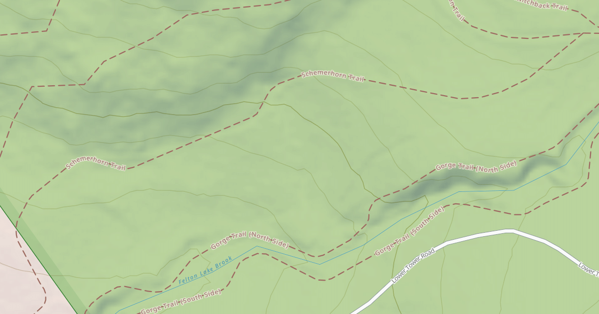Map preview of Schemerhorn Trail