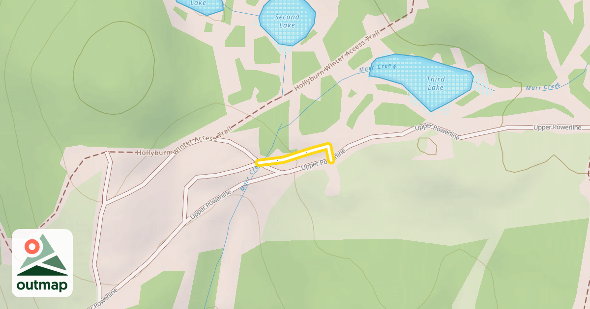 Map of Russell's Coaster