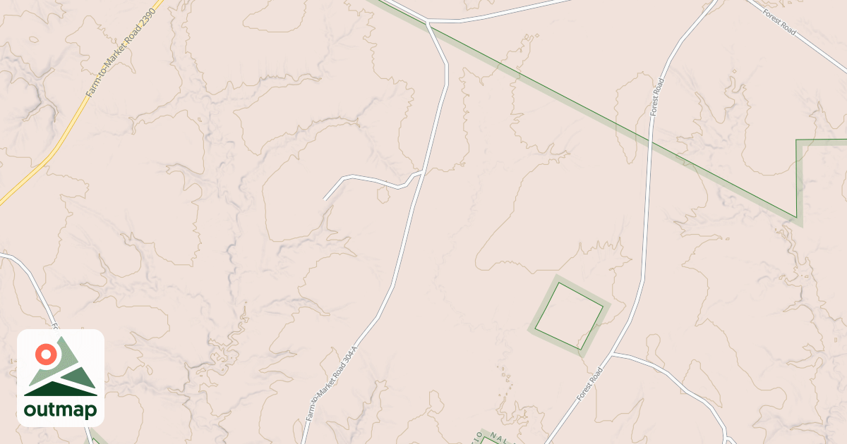 Map of LUCAS CREEK
