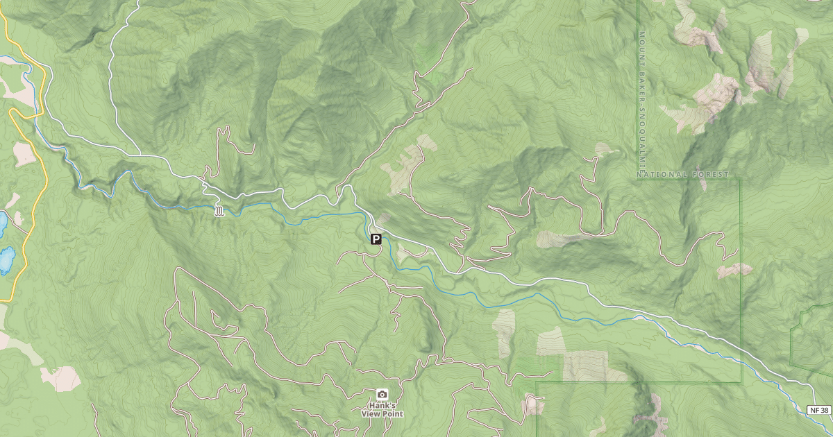 Map preview of MID FK NOOKSACK