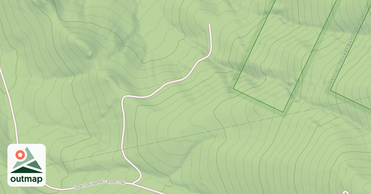 Map of WAR EAGLE SPUR