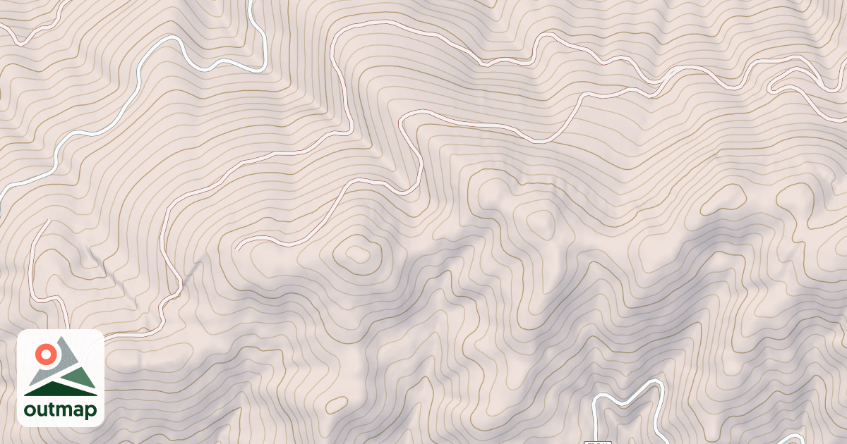 Map of DEWEY MOUNTAIN A