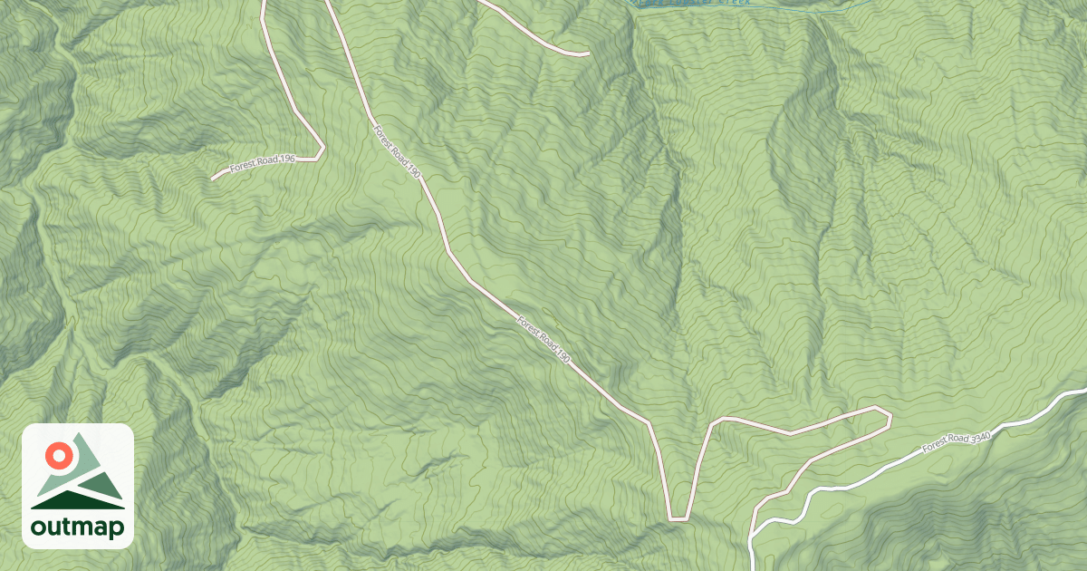 Map of IRON CREEK