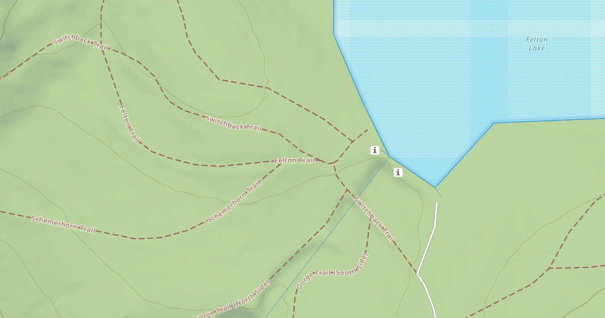 Map preview of Felton Trail