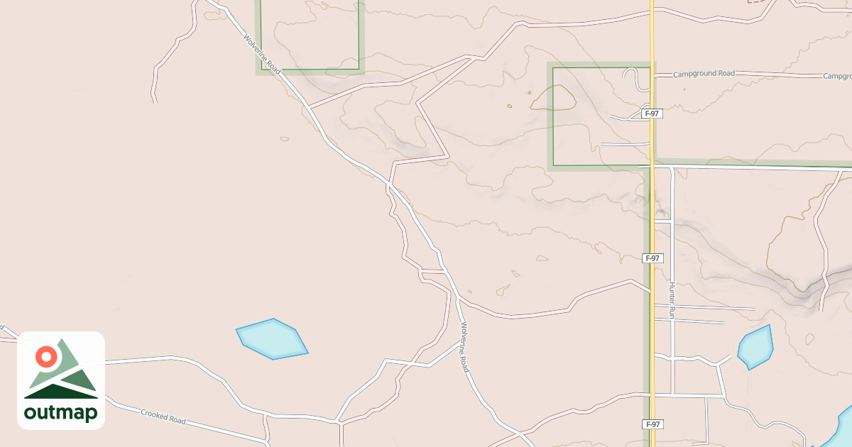 Map of St. Helen Trail
