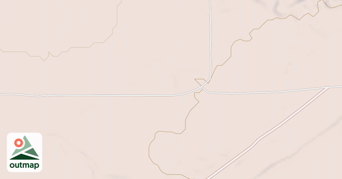 Map of Hackberry Trail System - Inner Loop Trail