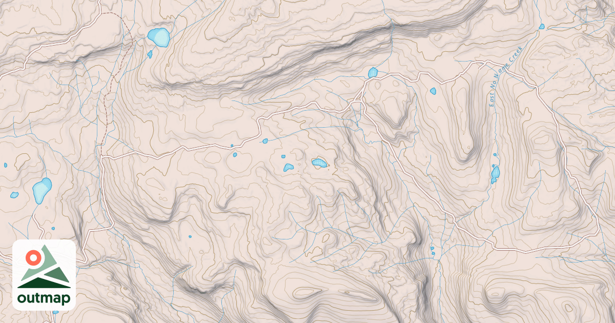 Map of BOWEN LAKE