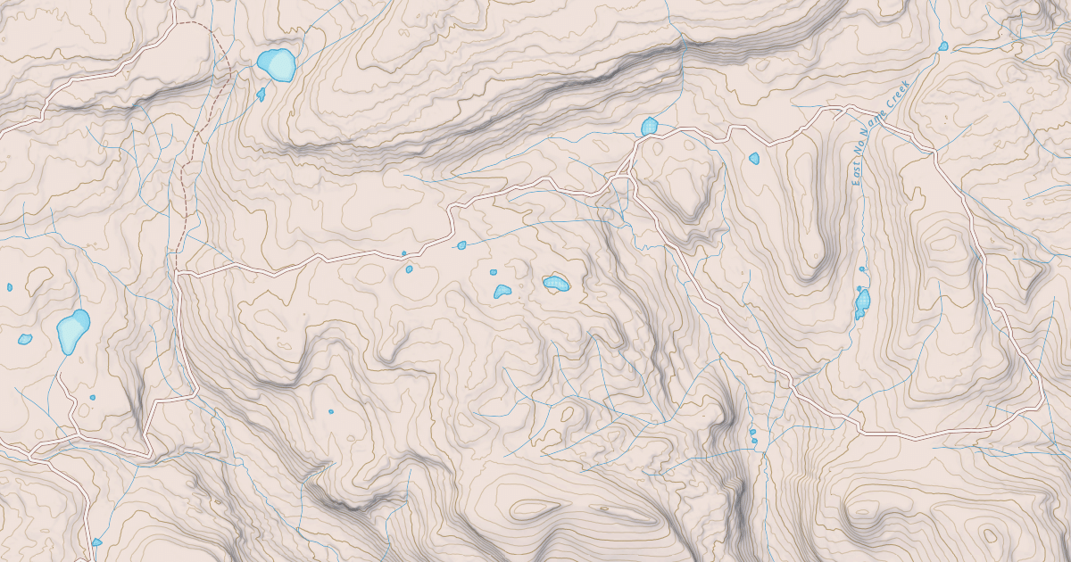 Map preview of BOWEN LAKE