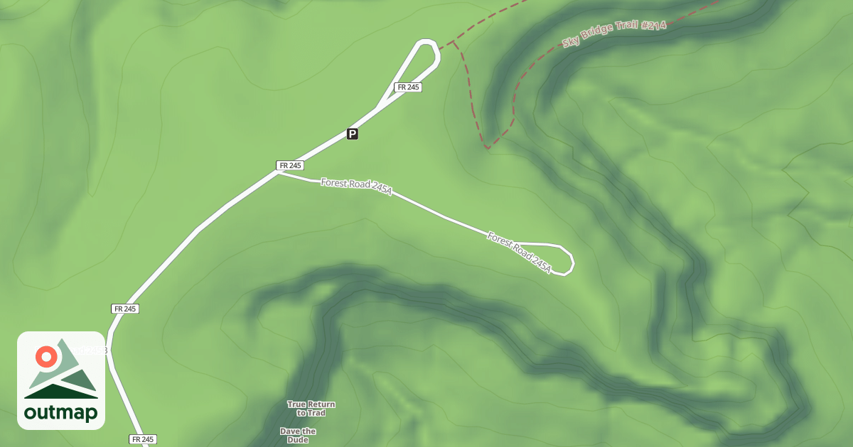 Map of SKY BRIDGE