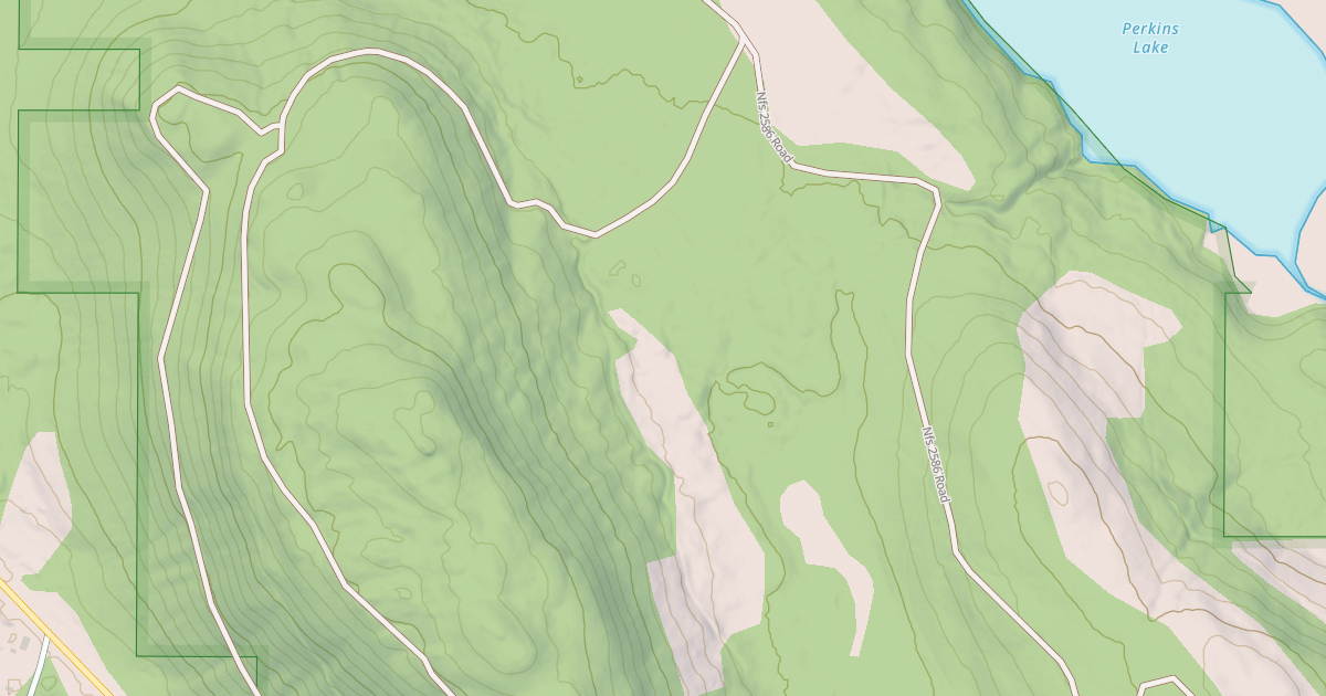 Map preview of PERKINS RIDGE B