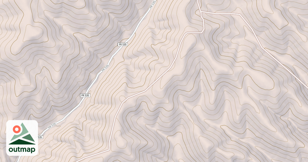 Map of USFS Motor Vehicle Use Map Roads {6C1F9778-39D9-4A9D-A08E-5C33F8194076}