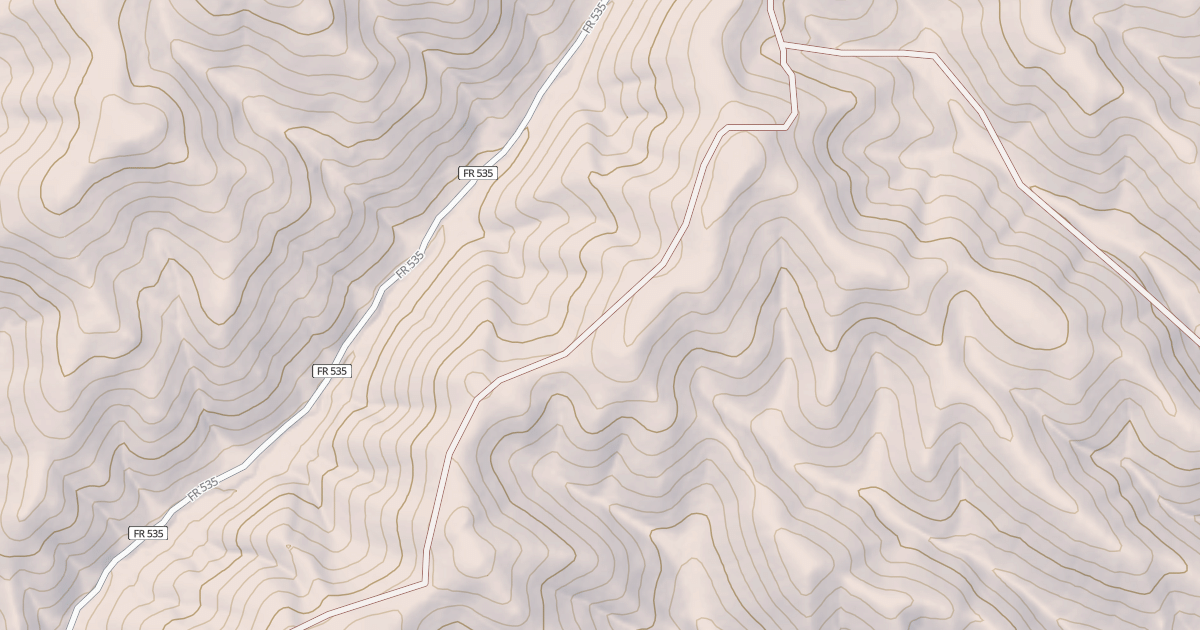 Map preview of USFS Motor Vehicle Use Map Roads {6C1F9778-39D9-4A9D-A08E-5C33F8194076}